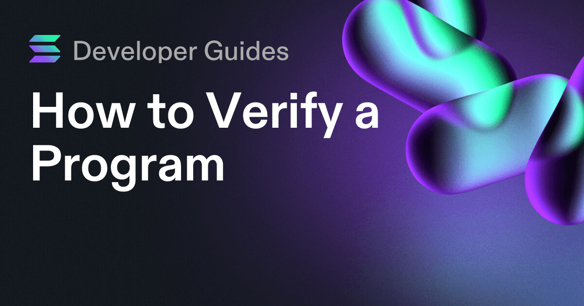 How to Verify a Program